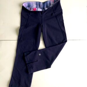 Lululemon Navy Leggings Capris